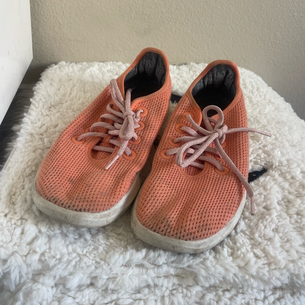 Peach Allbirds Size 9